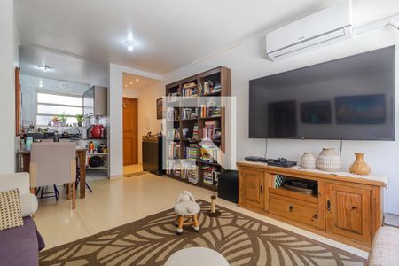 Sala de apartamento à venda com 3 quartos, 84m² em Menino Deus, Porto Alegre