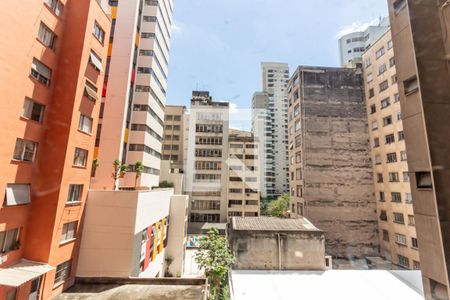 Vista do Quarto de apartamento à venda com 1 quarto, 32m² em Vila Buarque, São Paulo