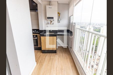 varanda de apartamento para alugar com 1 quarto, 38m² em Brás, São Paulo