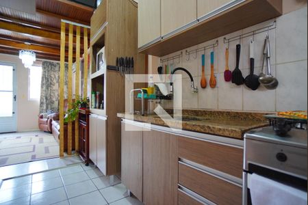 Cozinha de casa à venda com 2 quartos, 72m² em Parque Santa Fé, Porto Alegre