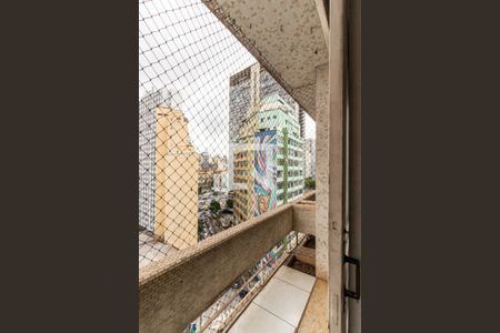 Varanda de apartamento para alugar com 1 quarto, 30m² em Centro Histórico de São Paulo, São Paulo