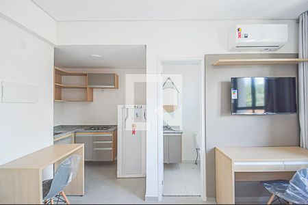 Sala/Quarto/Cozinha de apartamento para alugar com 1 quarto, 25m² em Centro, São Bernardo do Campo