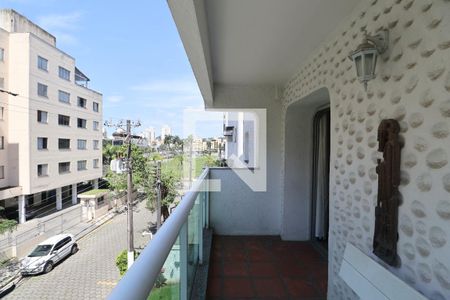 Varanda de apartamento para alugar com 3 quartos, 127m² em Enseada, Guarujá