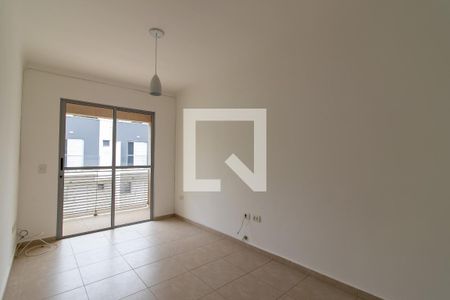 Sala de casa de condomínio para alugar com 2 quartos, 64m² em Chácara Primavera, Campinas