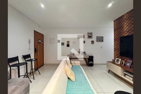 Sala de apartamento à venda com 2 quartos, 100m² em Jardim das Maravilhas, Santo André