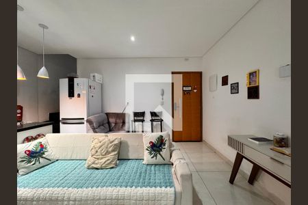 Sala de apartamento à venda com 2 quartos, 100m² em Jardim das Maravilhas, Santo André