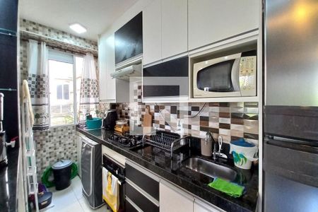 Cozinha de apartamento à venda com 2 quartos, 42m² em Jardim São José, Campinas