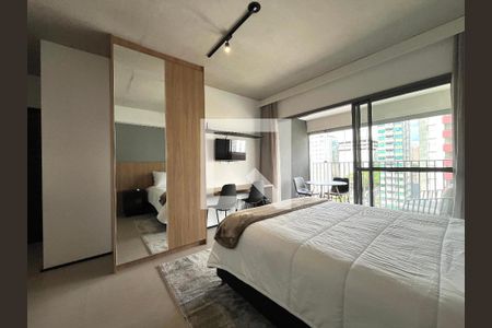 Sala/Quarto de kitnet/studio para alugar com 1 quarto, 31m² em Vila Clementino, São Paulo