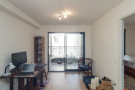 Sala de apartamento para alugar com 1 quarto, 34m² em Vila Buarque , São Paulo