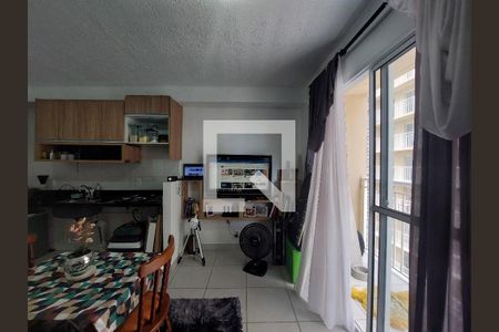 Sala de apartamento para alugar com 1 quarto, 37m² em Socorro, São Paulo