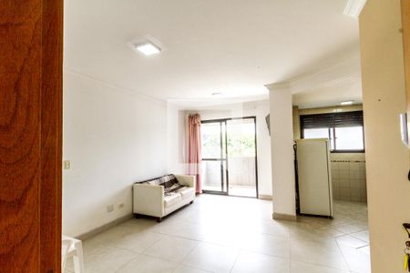 Sala de apartamento para alugar com 1 quarto, 48m² em Cabral, Curitiba