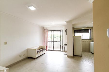 Sala de apartamento para alugar com 1 quarto, 48m² em Cabral, Curitiba