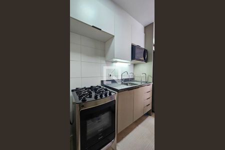 Cozinha de apartamento à venda com 1 quarto, 34m² em Jurubatuba, São Paulo