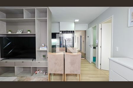 Sala de apartamento à venda com 1 quarto, 34m² em Jurubatuba, São Paulo