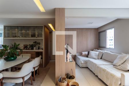 Sala de apartamento à venda com 1 quarto, 72m² em Indianópolis, São Paulo