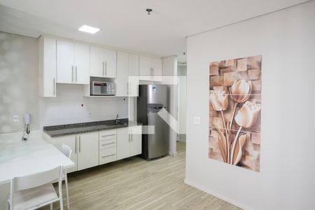 Cozinha de apartamento para alugar com 1 quarto, 44m² em Santa Paula, São Caetano do Sul