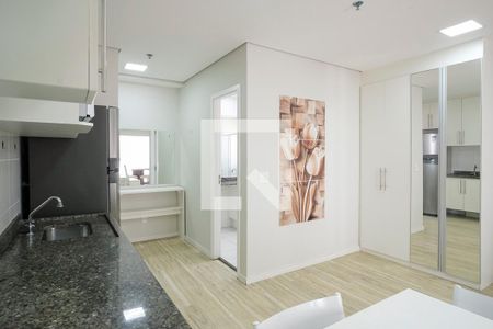 Cozinha de apartamento para alugar com 1 quarto, 44m² em Santa Paula, São Caetano do Sul