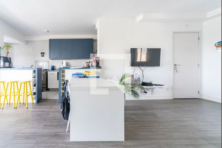 Sala de apartamento para alugar com 2 quartos, 64m² em Vila Eldízia, Santo André