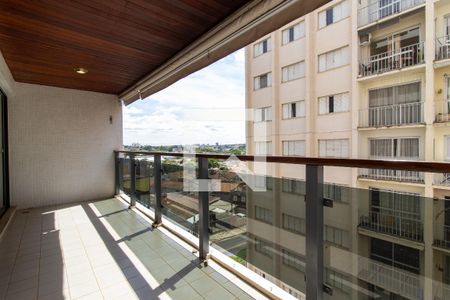 Varanda da Sala de apartamento para alugar com 3 quartos, 127m² em Cambuí, Campinas