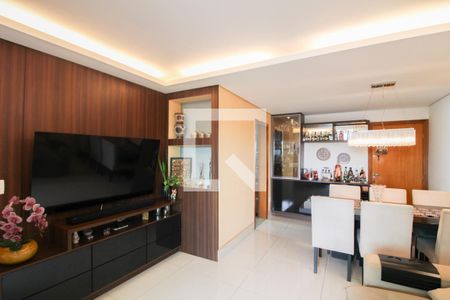 Sala de apartamento à venda com 3 quartos, 82m² em Santa Branca, Belo Horizonte