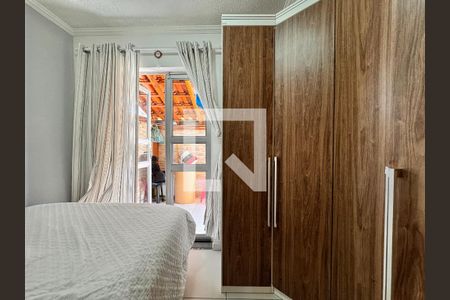 Quarto 1 de apartamento para alugar com 2 quartos, 53m² em Vila Lutécia, Santo André