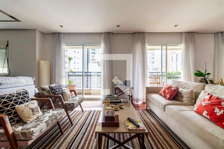 Sala de apartamento à venda com 3 quartos, 200m² em Paraíso, São Paulo