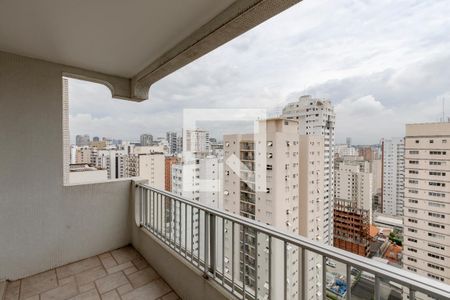 Varanda da Sala de apartamento para alugar com 3 quartos, 325m² em Brooklin, São Paulo