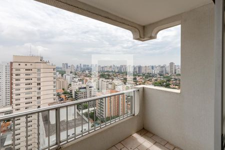 Varanda da Sala de apartamento para alugar com 3 quartos, 325m² em Brooklin, São Paulo