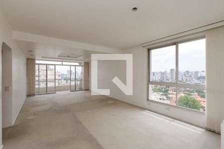 Sala de apartamento para alugar com 3 quartos, 325m² em Brooklin, São Paulo