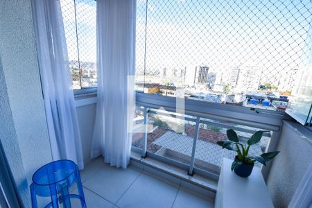 Varanda da Sala de apartamento à venda com 2 quartos, 61m² em Todos Os Santos, Rio de Janeiro