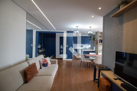 Sala de apartamento à venda com 3 quartos, 119m² em Santo Amaro, São Paulo