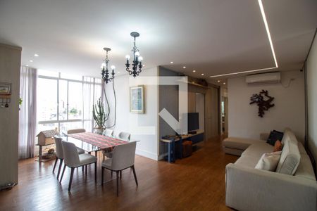 Sala de apartamento à venda com 3 quartos, 119m² em Santo Amaro, São Paulo