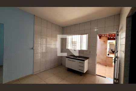 Sala/Cozinha de casa para alugar com 1 quarto, 46m² em Parque Residencial Jundiaí, Jundiaí