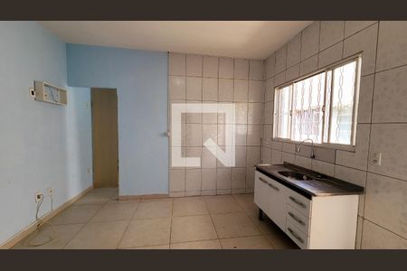 Sala/Cozinha de casa para alugar com 1 quarto, 46m² em Parque Residencial Jundiaí, Jundiaí