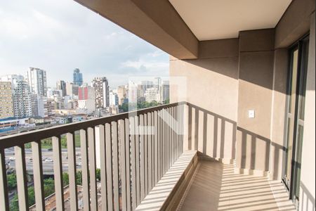 Varanda de apartamento à venda com 1 quarto, 40m² em Liberdade, São Paulo