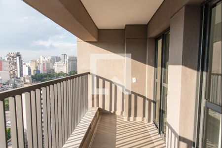 Varanda de apartamento à venda com 1 quarto, 40m² em Liberdade, São Paulo