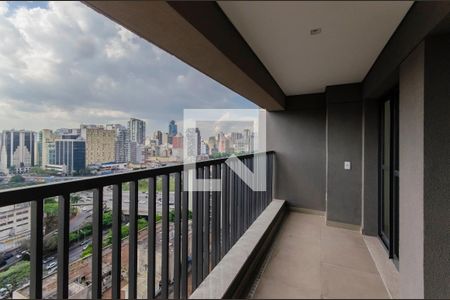 Varanda de apartamento à venda com 1 quarto, 40m² em Liberdade, São Paulo