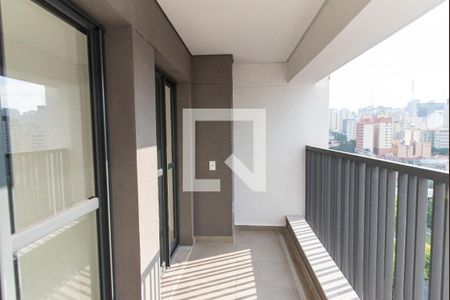 Varanda Sala de apartamento à venda com 1 quarto, 40m² em Liberdade, São Paulo