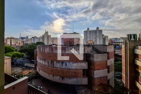 Varanda da Sala - Vista de apartamento à venda com 1 quarto, 40m² em Liberdade, São Paulo