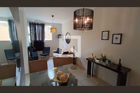 Sala de apartamento para alugar com 2 quartos, 56m² em Jardim Vera Cruz, Sorocaba