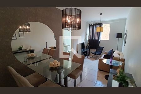 Sala de apartamento para alugar com 2 quartos, 56m² em Jardim Vera Cruz, Sorocaba