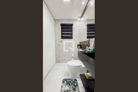 Lavabo de casa à venda com 3 quartos, 386m² em Vila Pires, Santo André