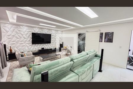 Sala de casa à venda com 3 quartos, 386m² em Vila Pires, Santo André