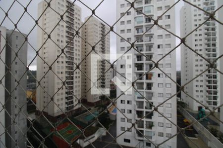 Vista janela da sala de apartamento à venda com 2 quartos, 36m² em Campo Grande, São Paulo