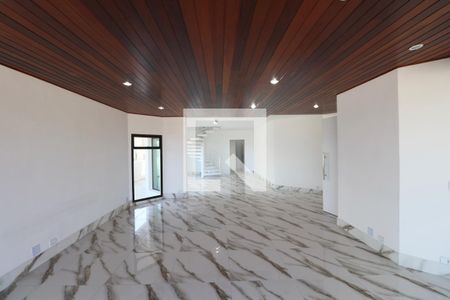 Sala de apartamento para alugar com 5 quartos, 425m² em Loteamento João Batista Julião, Guarujá