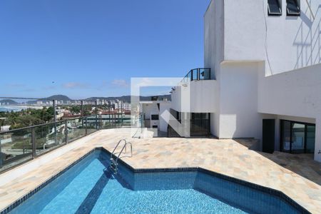 Varanda de apartamento para alugar com 5 quartos, 425m² em Loteamento João Batista Julião, Guarujá