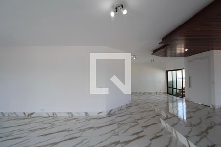 Sala de apartamento para alugar com 5 quartos, 425m² em Loteamento João Batista Julião, Guarujá