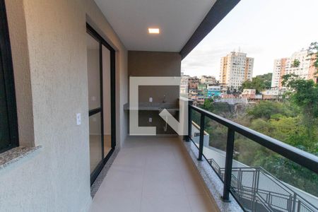 Varanda do Quarto de kitnet/studio para alugar com 1 quarto, 37m² em Ingá, Niterói