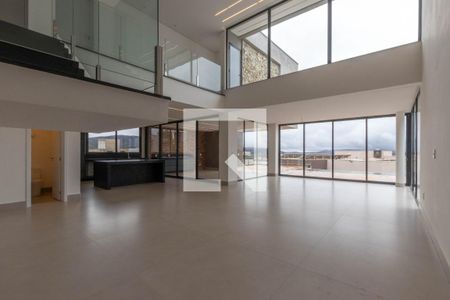 Sala de casa de condomínio à venda com 4 quartos, 376m² em Alphaville Nova Lima, Nova Lima