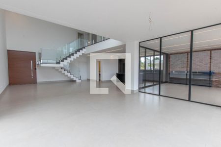 Sala de casa de condomínio à venda com 4 quartos, 376m² em Alphaville Nova Lima, Nova Lima